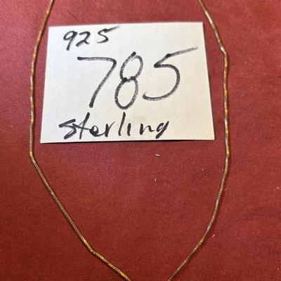 Sterling Silver Necklace