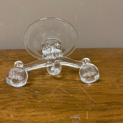 Glass Candle Holder