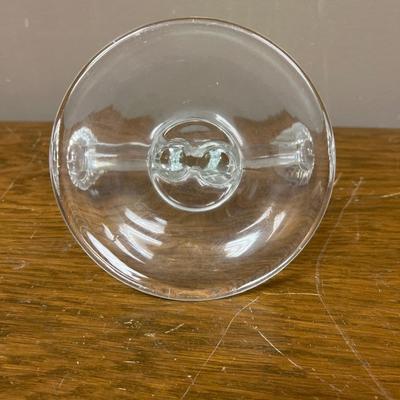 Glass Candle Holder