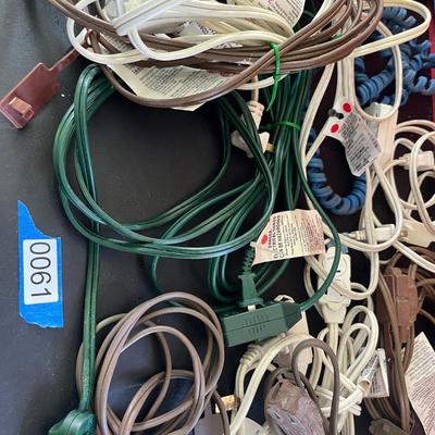 Indoor Extension Cords Lot