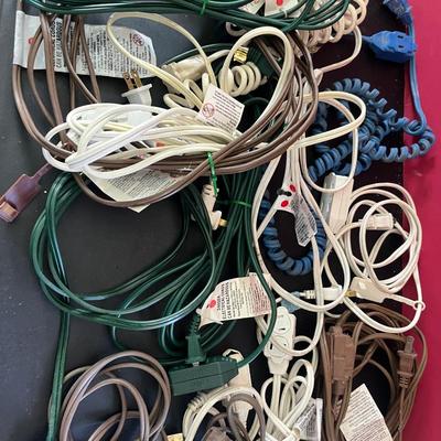 Indoor Extension Cords Lot
