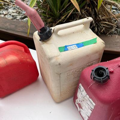 Gas Cans Lot