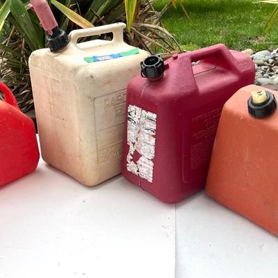 Gas Cans Lot