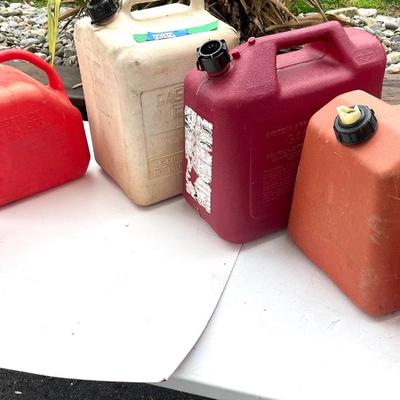 Gas Cans Lot