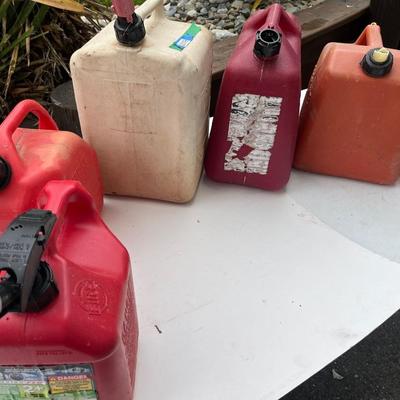 Gas Cans Lot