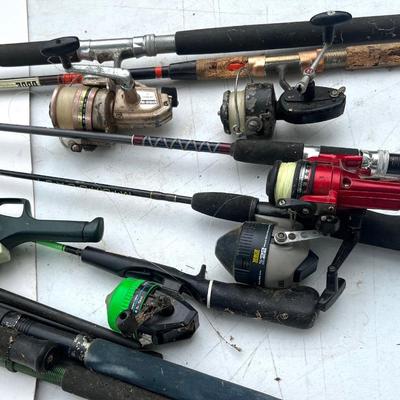 Fishing Rods & Reels Lot