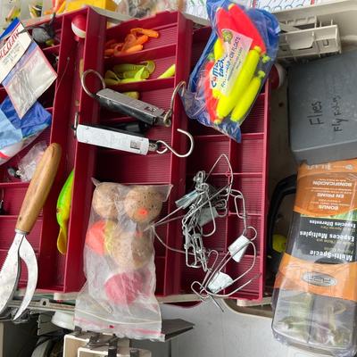 Fishing Tackle Boxes Lot