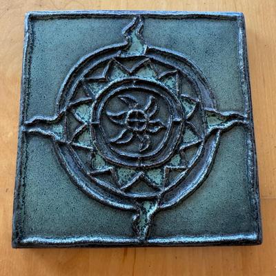 Vibrant Sun Tile Art (LR-BM)