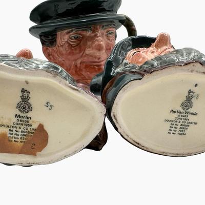 Royal Doulton Character Jugs (6)