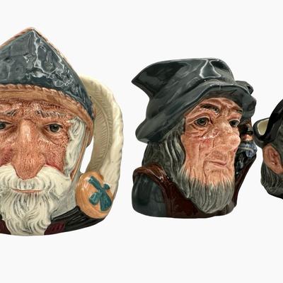 Royal Doulton Character Jugs (6)