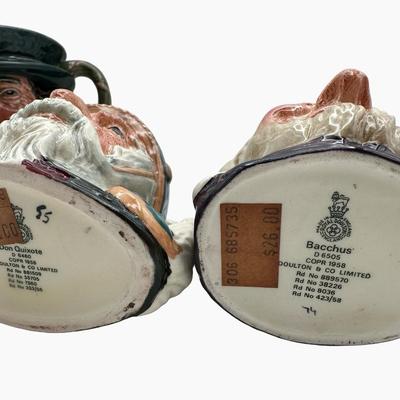 Royal Doulton Character Jugs (6)