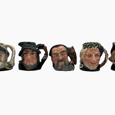 Royal Doulton Character Jugs (6)