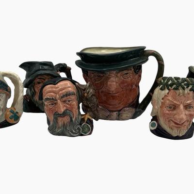 Royal Doulton Character Jugs (6)