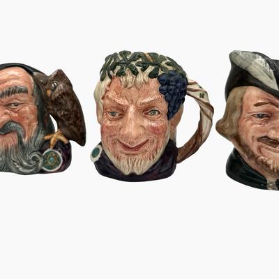 Royal Doulton Character Jugs (6)