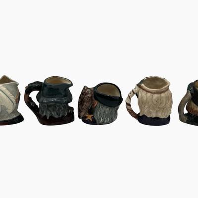 Royal Doulton Character Jugs (6)