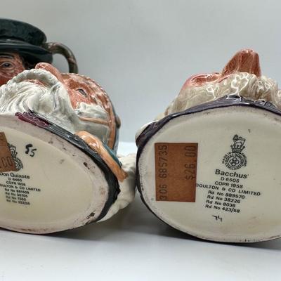 Royal Doulton Character Jugs (6)
