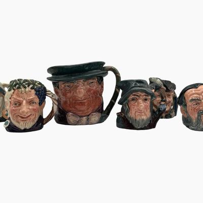 Royal Doulton Character Jugs (6)