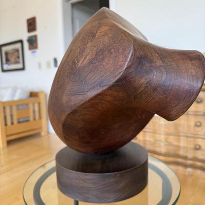 "Tumbler" Wooden Abstract Sculpture by David Everett (FP-BM)