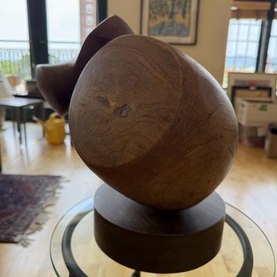 "Tumbler" Wooden Abstract Sculpture by David Everett (FP-BM)