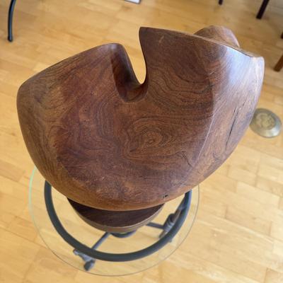 "Tumbler" Wooden Abstract Sculpture by David Everett (FP-BM)