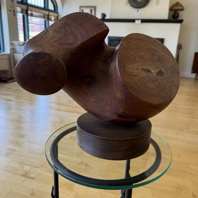 "Tumbler" Wooden Abstract Sculpture by David Everett (FP-BM)