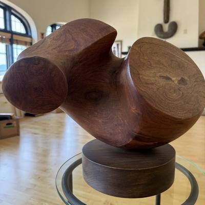 "Tumbler" Wooden Abstract Sculpture by David Everett (FP-BM)