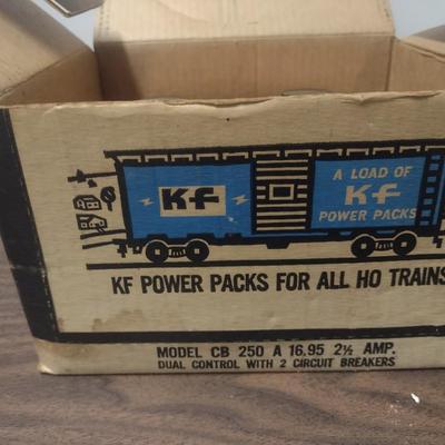 KF Dual Pack PowerMaster 2 Track CB250 HO Train Transformer in Original Box