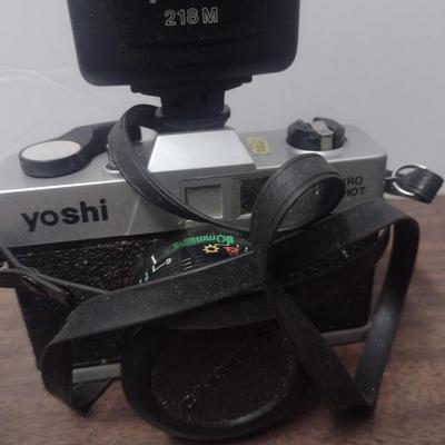 Set of Three Vintage Cameras Include Proud Chrome Six, Yoshi Pro Shot and a Revere 8mm
