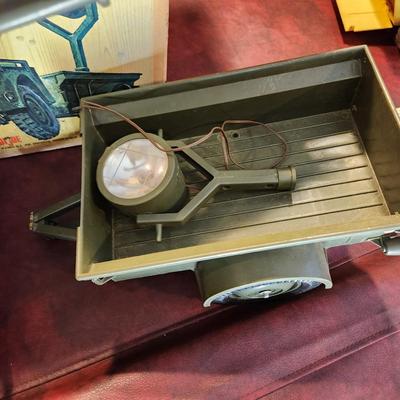 G.I. Joe Official jeep Combat Set not complete missing Steering Wheel
