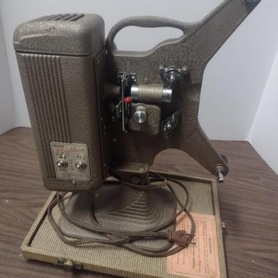 Vintage Keystone Brightbeam K-70 8mm Film Projector in Case