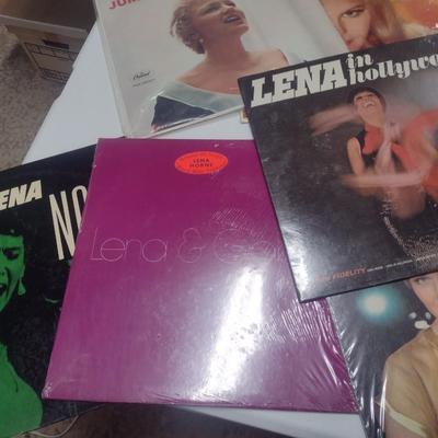 Large Collection of Vintage Vinyl Albums Peggy Lee, Kay Starr, Lena Horne and More