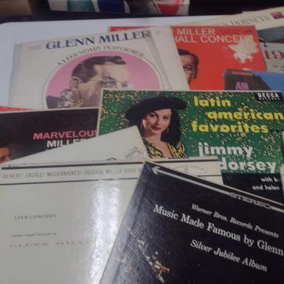 Huge Collection of Vintage Vinyl Albums Big Band, Latin, Jazz, and More Over 50 Albums
