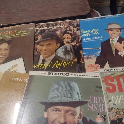 Collection of Vintage Vinyl Albums Frank Sinatra Choice A