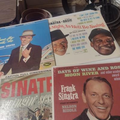 Collection of Vintage Vinyl Albums Frank Sinatra Choice A