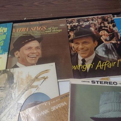 Collection of Vintage Vinyl Albums Frank Sinatra Choice A