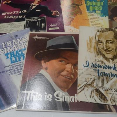 Collection of Vintage Vinyl Albums Frank Sinatra Choice A
