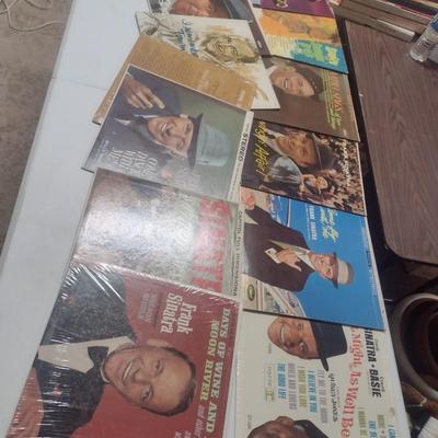 Collection of Vintage Vinyl Albums Frank Sinatra Choice A