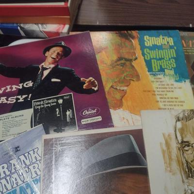 Collection of Vintage Vinyl Albums Frank Sinatra Choice A