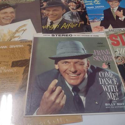 Collection of Vintage Vinyl Albums Frank Sinatra Choice A