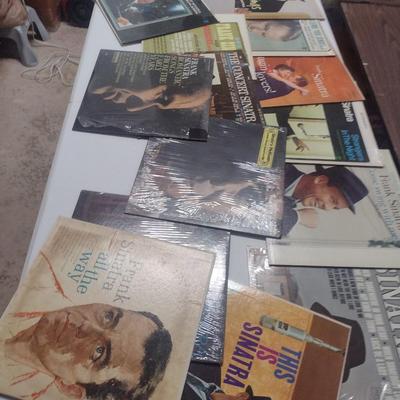 Collection of Vintage Vinyl Albums Frank Sinatra Choice B
