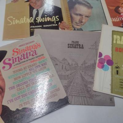Collection of Vintage Vinyl Albums Frank Sinatra Choice B