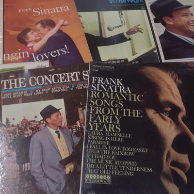 Collection of Vintage Vinyl Albums Frank Sinatra Choice B