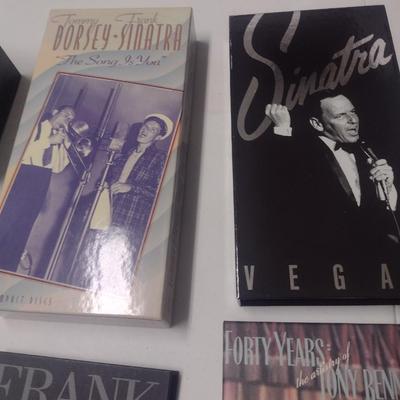 CD Library Sets of Big Band, Frank Sinatra and More