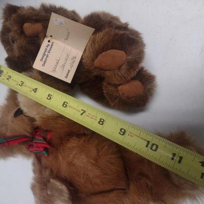 Pair of Stewart Studios Stuffed Bears 'Twinkletoes' and 'Bosco' Choice A