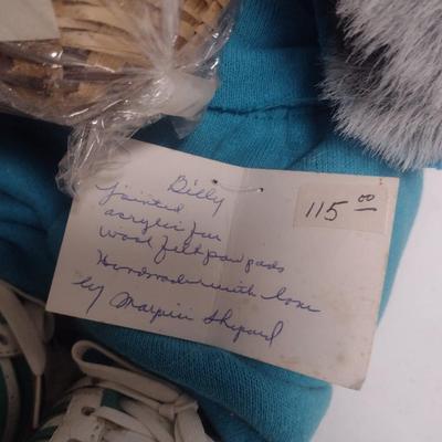 Pair of Stewart Studios 'Bosco' and Shepherd's Flock 'Billy' Stuffed Bears
