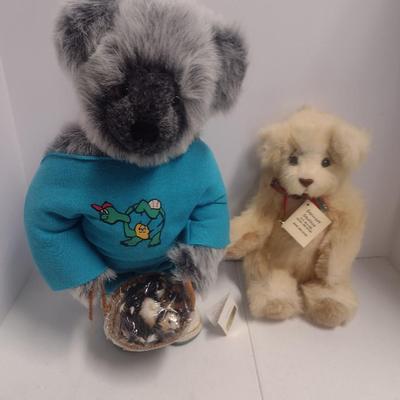 Pair of Stewart Studios 'Bosco' and Shepherd's Flock 'Billy' Stuffed Bears