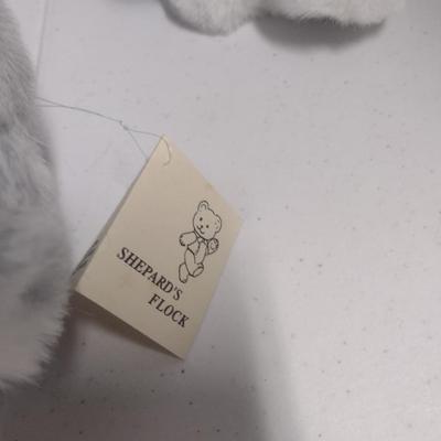 Pair of Shepard's Flock Stuffer Bears 'Sara' and 'Andrew"