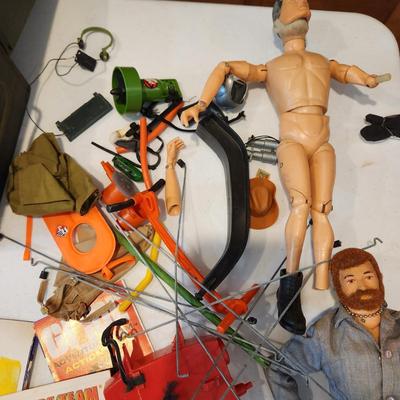 Massive Lot of GI G.I. JOE Dolls Clothing Accessories 2 Talking GI JOE w Boxes