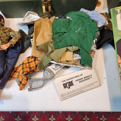Massive Lot of GI G.I. JOE Dolls Clothing Accessories 2 Talking GI JOE w Boxes