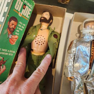 Massive Lot of GI G.I. JOE Dolls Clothing Accessories 2 Talking GI JOE w Boxes
